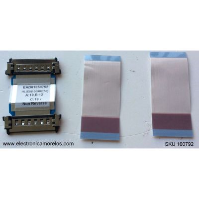 KIT DE CABLES PARA TV / LG / EAD61858752 / MODELO 42LN5200